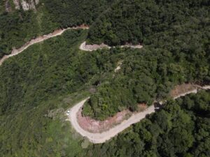obras na Serra do Corvo Branc Divulgação / SIE