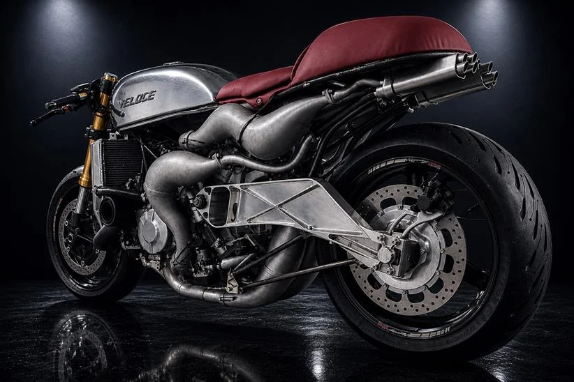 Leia mais sobre British Veloce Motorcycles Aperion: O Choque do Motor V8 2 Tempos de 280 cv no Mundo das Motos de Pista