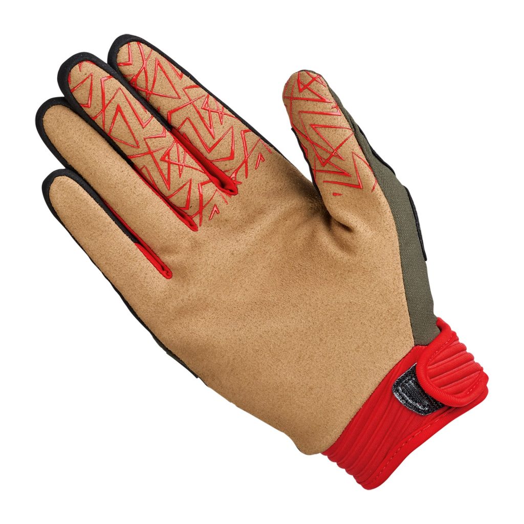 Três modelos de luvas Held de verão, Tactura, Hamada 2 e Sambia KTC 2, exibindo design leve, materiais respiráveis e proteções estratégicas, ideais para motociclistas em climas quentes.