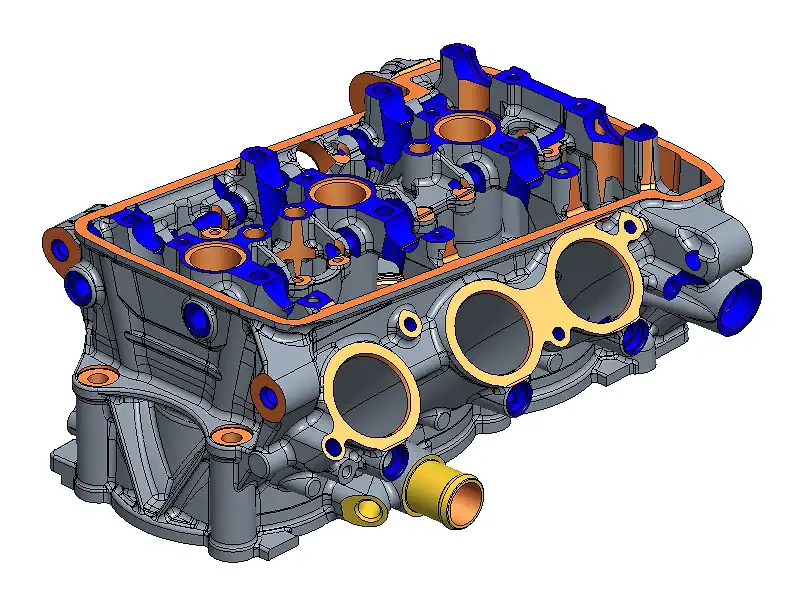 Detalhe do novo motor Triumph que equipará as motocicletas do Campeonato Mundial de Moto2 a partir de 2027, destacando sua tecnologia avançada e design compacto.