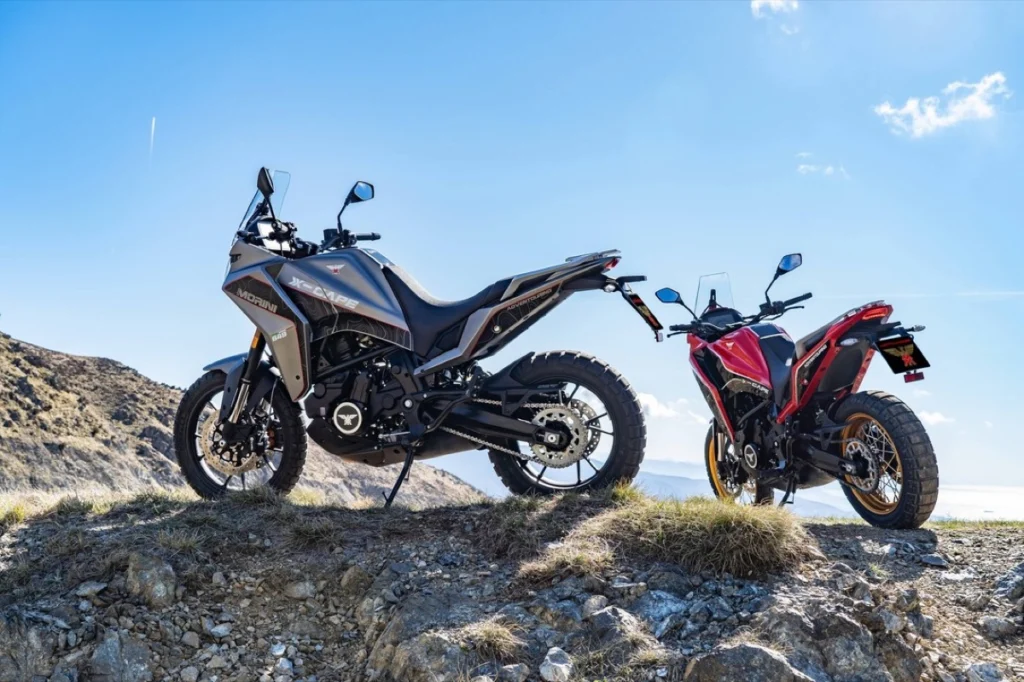 Moto Morini 650 (linha X-Cape) - Carga util de 180kg