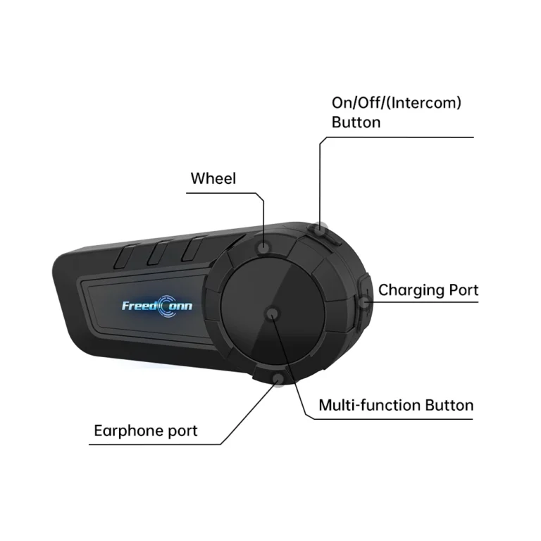 Seleção de intercomunicadores Bluetooth para capacetes de motociclistas