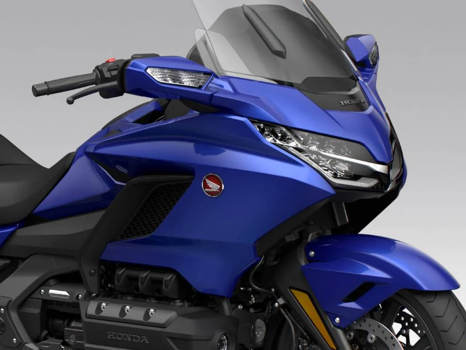 Gold Wing 2027 na cor Gunmetal Black Metallic, destaque da nova linha da Honda