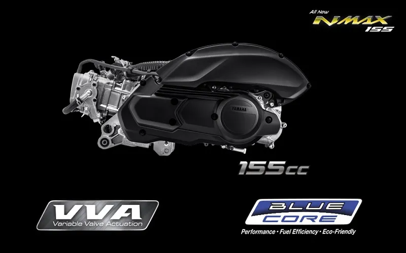 Comparativo detalhado entre os scooters Yamaha NMax 155 e Honda PCX 160 lado a lado, destacando seus designs e propostas urbanas.