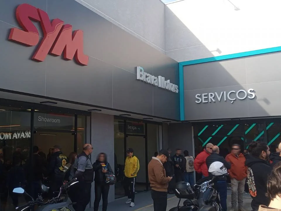 Documento de registro da SYM no Cadastro Nacional de Trânsito, evidenciando a presença da marca no ranking da Fenabrave